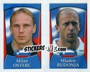 Sticker Osterc / Rudonja  - England 2002 - Merlin