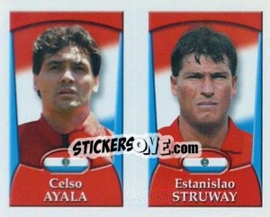 Sticker Ayala / Struway  - England 2002 n. 151 - Merlin