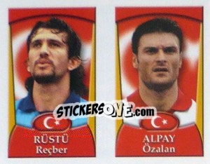 Sticker Rüstü / Alpay  - England 2002 - Merlin