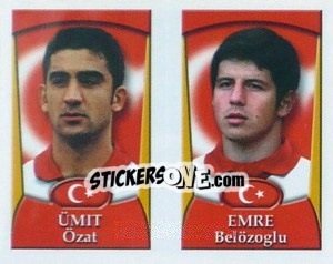 Sticker ümit / Emre Belözoglu  - England 2002 - Merlin