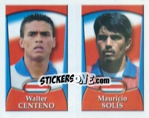 Sticker Centeno / Solis  - England 2002 - Merlin