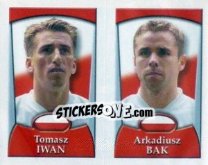 Sticker Iwan / Arkadiusz Bak  - England 2002 n. 187 - Merlin