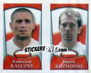 Sticker Kaluzny / Kozminski  - England 2002 n. 188 - Merlin