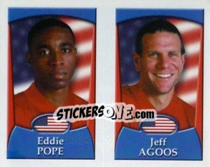 Sticker Pope / Agoos  - England 2002 - Merlin