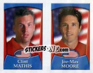 Sticker Mathis / Moore  - England 2002 - Merlin