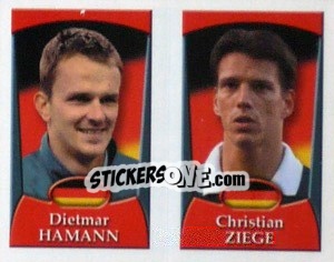 Sticker Hamann / Ziege  - England 2002 n. 202 - Merlin