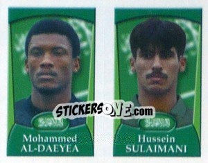 Sticker Al-Daeyea / Sulaimani  - England 2002 - Merlin