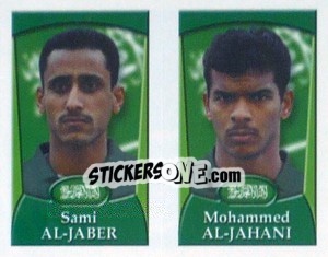 Sticker Al-Jaber / Al-Jahani  - England 2002 - Merlin