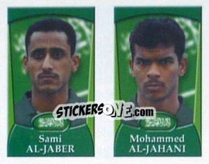 Sticker Al-Jaber / Al-Jahani  - England 2002 n. 205 - Merlin