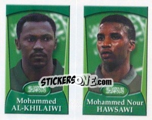 Sticker Al-Khilaiwi / Hawsawi  - England 2002 n. 207 - Merlin