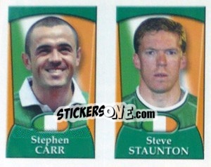 Sticker Carr / Staunton  - England 2002 - Merlin