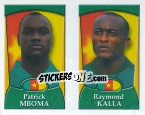 Cromo Mboma / Kalla  - England 2002 - Merlin