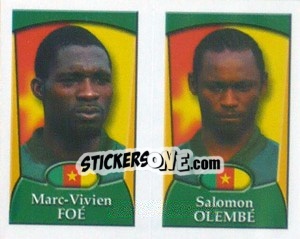 Sticker Foe / Olembe  - England 2002 n. 217 - Merlin