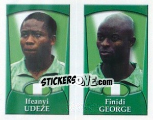 Sticker Udeze / George Finidi  - England 2002 n. 226 - Merlin