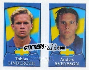 Sticker Tobias Linderoth /  Anders Svensson - England 2002 n. 237 - Merlin