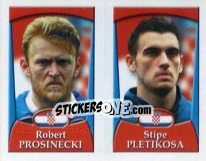 Sticker Robert Prosinecki /  Stipe Pletikosa