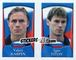 Sticker Valeri Karpin /  Egor Titov - England 2002 n. 273 - Merlin
