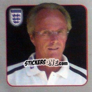 Sticker Sven-Göran Eriksson - England 2002 n. E1 - Merlin