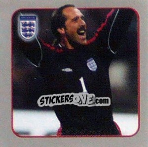 Sticker David Seaman - England 2002 - Merlin