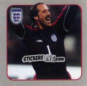 Sticker David Seaman - England 2002 n. E2 - Merlin