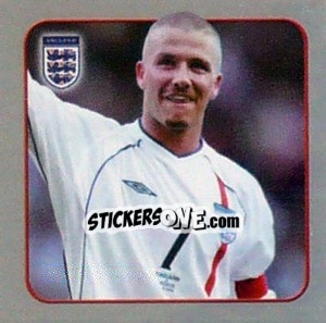 Sticker David Beckham - England 2002 n. E15 - Merlin