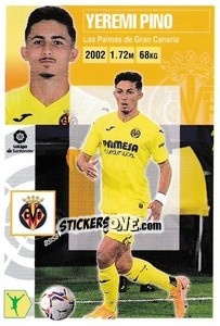 Sticker Yeremi Pino - Liga Spagnola 2020-2021 n. TC37 - Colecciones ESTE