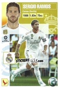 Sticker Sergio Ramos (7) - Liga Spagnola 2020-2021 - Colecciones ESTE