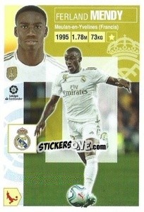 Sticker Mendy (8) - Liga Spagnola 2020-2021 n. 379 - Colecciones ESTE