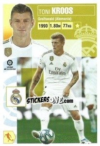 Sticker Kroos (11A) - Liga Spagnola 2020-2021 n. 382 - Colecciones ESTE