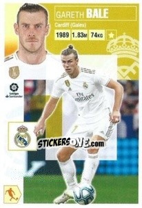 Sticker Bale (11B) - Liga Spagnola 2020-2021 n. 383 - Colecciones ESTE