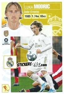 Sticker Modric (12) - Liga Spagnola 2020-2021 n. 384 - Colecciones ESTE