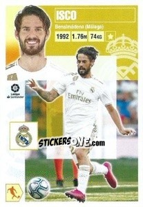 Sticker Isco (14) - Liga Spagnola 2020-2021 n. 386 - Colecciones ESTE