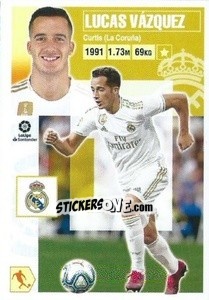Sticker Lucas Vázquez (15A) - Liga Spagnola 2020-2021 - Colecciones ESTE