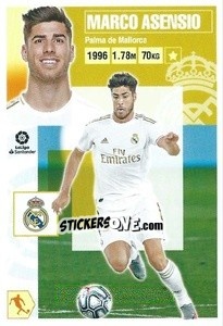 Sticker Marco Asensio (15B) - Liga Spagnola 2020-2021 - Colecciones ESTE