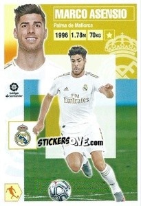 Sticker Marco Asensio (15B) - Liga Spagnola 2020-2021 n. 388 - Colecciones ESTE