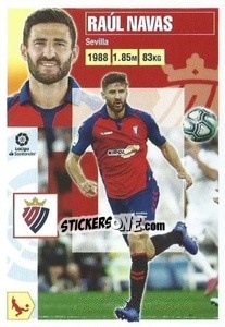 Sticker Raúl Navas (6B) - Liga Spagnola 2020-2021 - Colecciones ESTE