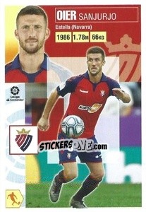 Sticker Oier (10) - Liga Spagnola 2020-2021 - Colecciones ESTE