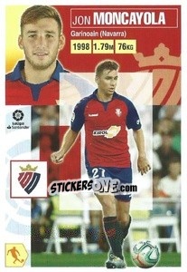 Sticker Moncayola (12A) - Liga Spagnola 2020-2021 - Colecciones ESTE