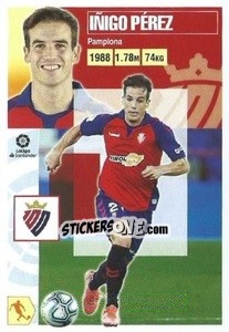 Sticker Íñigo Pérez (12B) - Liga Spagnola 2020-2021 - Colecciones ESTE