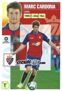 Sticker Marc Cardona (16B) - Liga Spagnola 2020-2021 - Colecciones ESTE