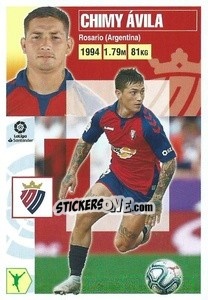 Sticker Chimy Ávila (17) - Liga Spagnola 2020-2021 - Colecciones ESTE