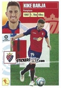 Sticker Kike Barja (15BIS) - Liga Spagnola 2020-2021 - Colecciones ESTE