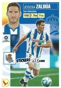 Sticker Zaldúa (4) - Liga Spagnola 2020-2021 - Colecciones ESTE