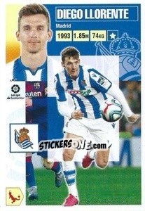 Cromo Diego Llorente (6A) - Liga Spagnola 2020-2021 - Colecciones ESTE