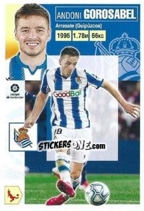 Sticker Gorosabel (6B) - Liga Spagnola 2020-2021 - Colecciones ESTE
