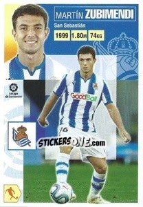 Sticker Zubimendi (12B) - Liga Spagnola 2020-2021 - Colecciones ESTE