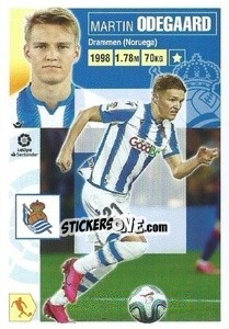 Sticker Odegaard (14) - Liga Spagnola 2020-2021 - Colecciones ESTE