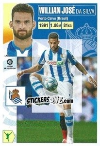 Sticker Willian José (16A) - Liga Spagnola 2020-2021 - Colecciones ESTE
