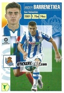 Sticker Barrenetxea (16B) - Liga Spagnola 2020-2021 n. 449 - Colecciones ESTE