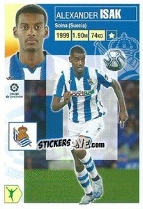 Sticker Isak (17) - Liga Spagnola 2020-2021 n. 450 - Colecciones ESTE